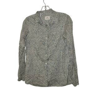 Floral Button-Up Blouse